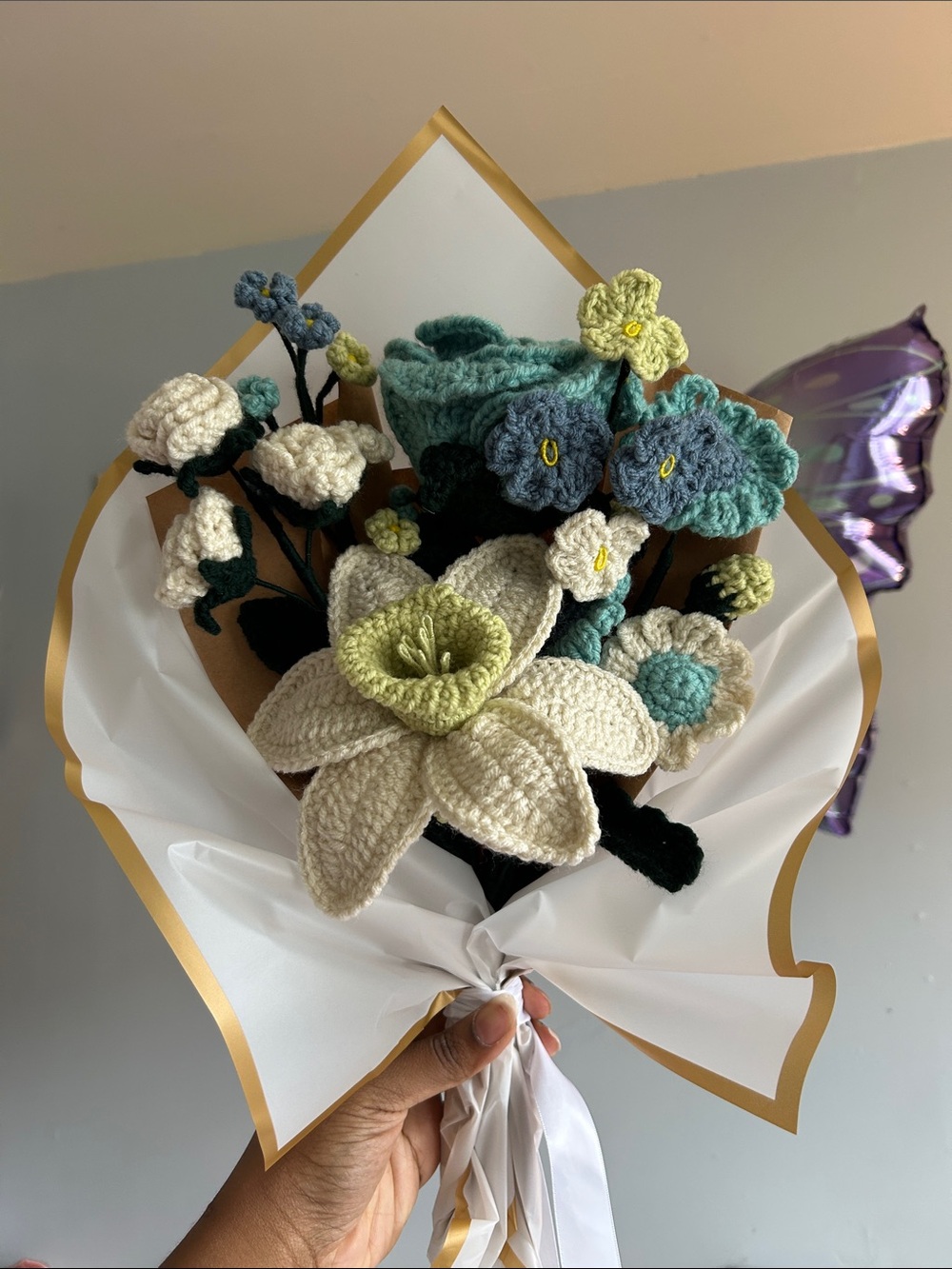 Floral Bouquet - Handcrafted crochet